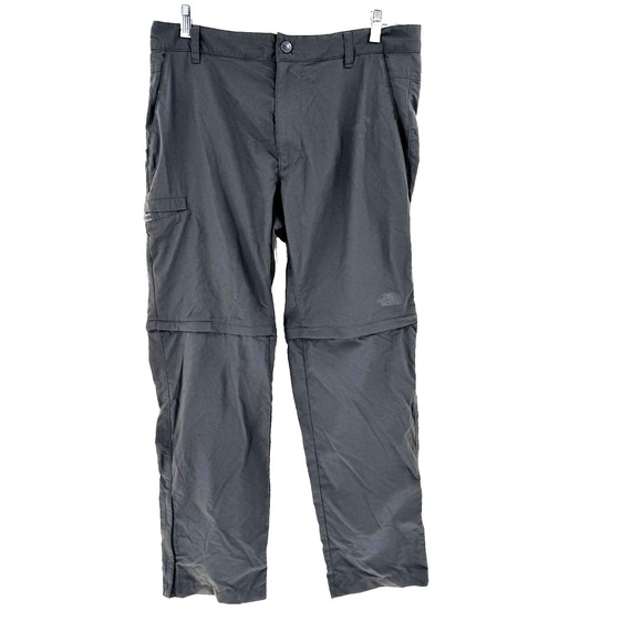 The North Face Horizon 2.0 Convertible Hiking Expedition Pants Men's 34 Black - Picture 8 of 10